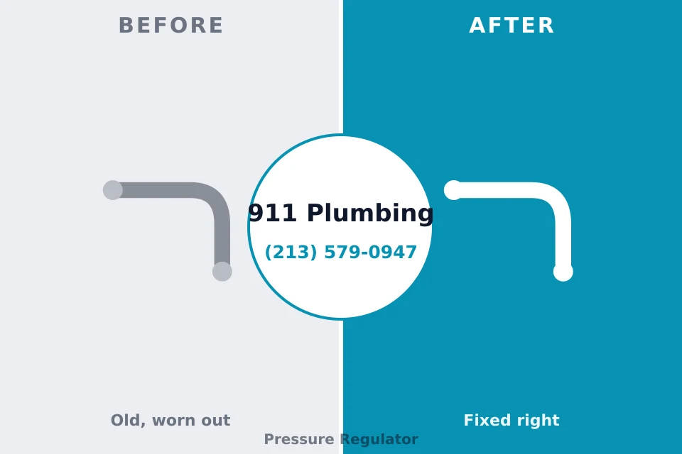 Before and after: plumbing repair Big Lake, MN